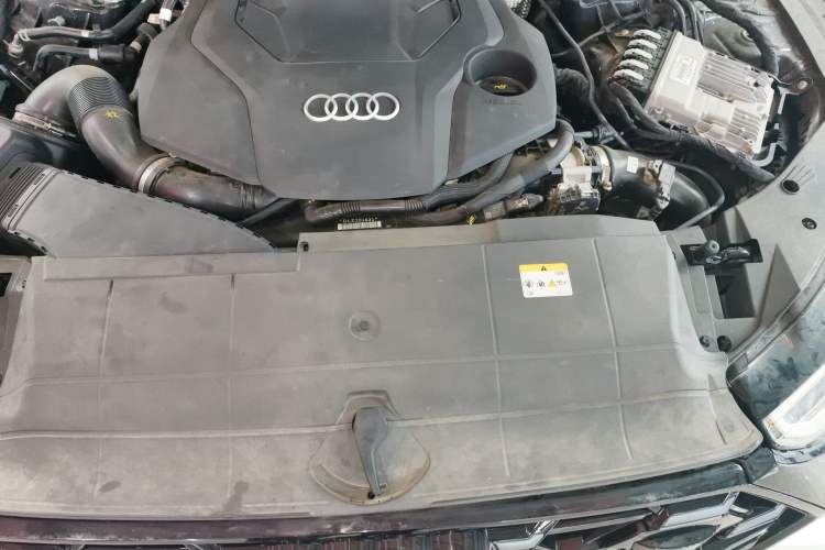 Used Audi A7L 2024 55 TFSI quattro Black Warrior Edition Engine Bay