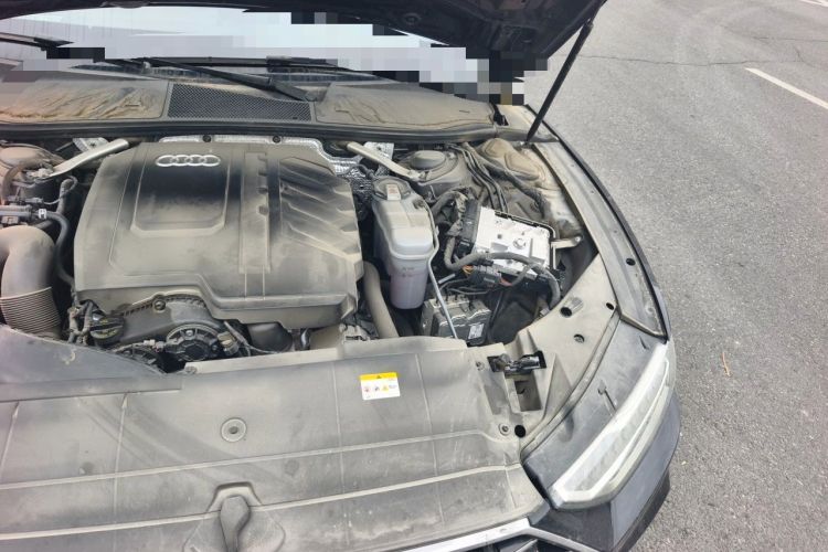 Used Audi A7L 2024 45 TFSI quattro Luxury Edition Engine Bay Left