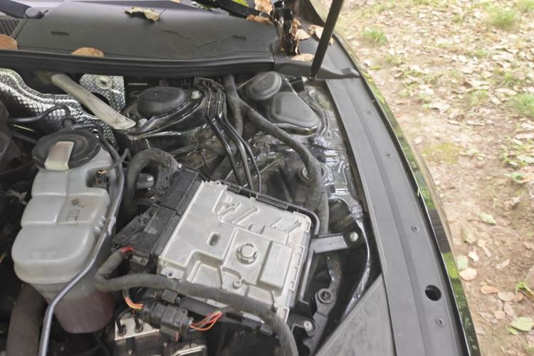 Used Audi A7L 2024 45 TFSI quattro Black Warrior Edition Engine Bay Left