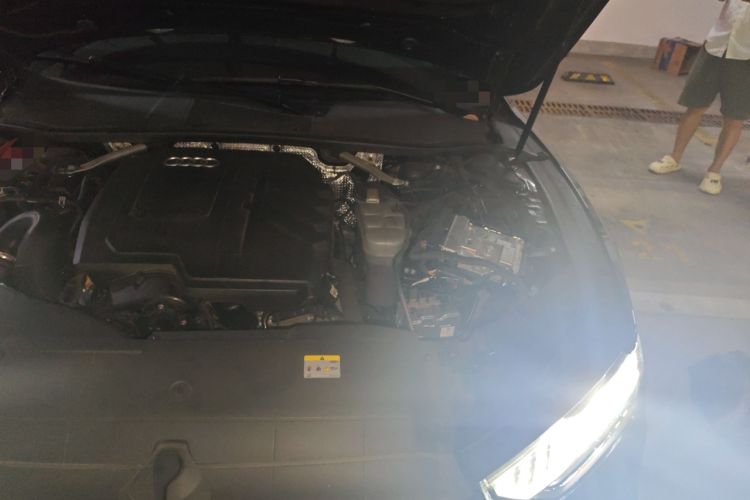 Used Audi A7L 2024 45 TFSI quattro S-line Black Warrior Edition Engine Bay Left