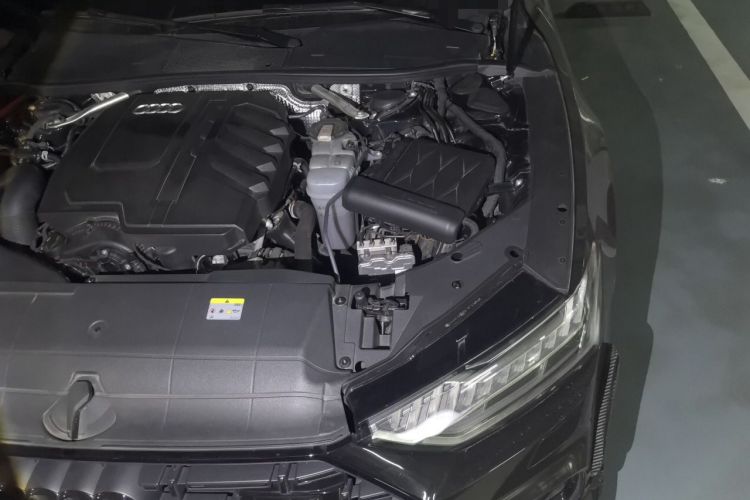 Used Audi A7L 2024 45 TFSI quattro S-line Black Warrior Edition Engine Bay Left