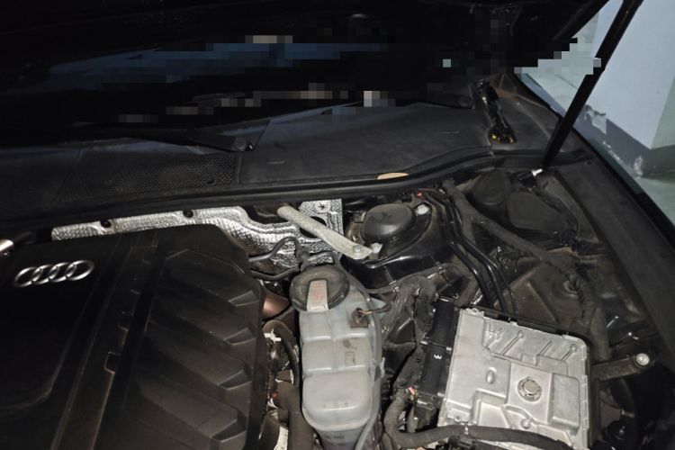 Used Audi A7L 2024 45 TFSI quattro S-line Black Warrior Edition Engine Bay Left
