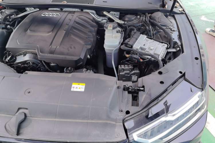 Used Audi A7L 2024 45 TFSI quattro S-line Black Warrior Edition Engine Bay Left