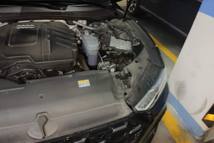 Used Audi A7L 2024 45 TFSI quattro S-line Black Warrior Edition Engine Bay Left