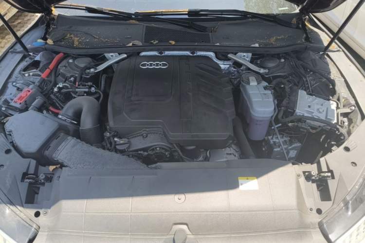 Used Audi A7L 2024 45 TFSI quattro Black Warrior Edition Engine Bay