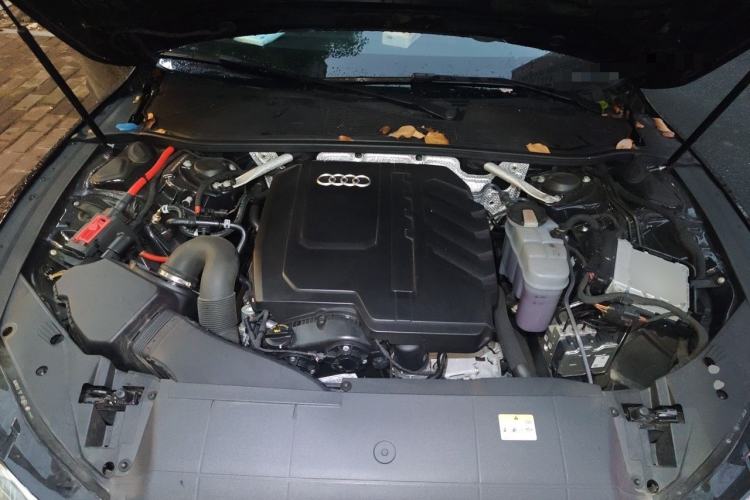 Used Audi A7L 2024 45 TFSI quattro Black Warrior Edition Engine Bay