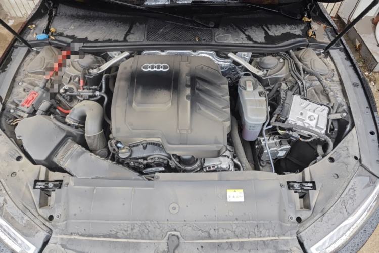 Used Audi A7L 2024 45 TFSI quattro Black Warrior Edition Engine Bay