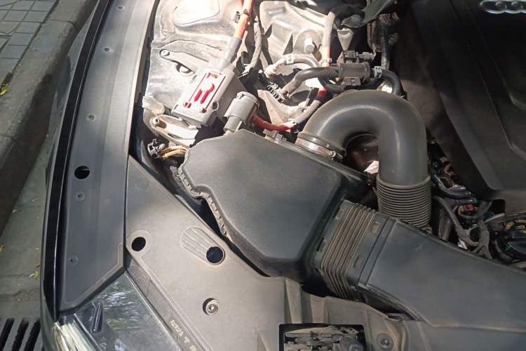 Used Audi A7L 2024 45 TFSI quattro Black Warrior Edition Engine Bay Right