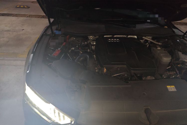 Used Audi A7L 2024 45 TFSI quattro S-line Black Warrior Edition Engine Bay Right
