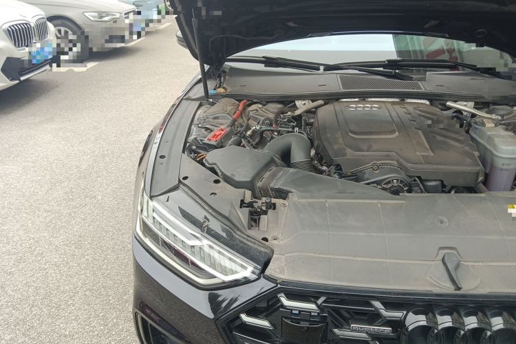 Used Audi A7L 2024 45 TFSI quattro Black Warrior Edition Engine Bay Right
