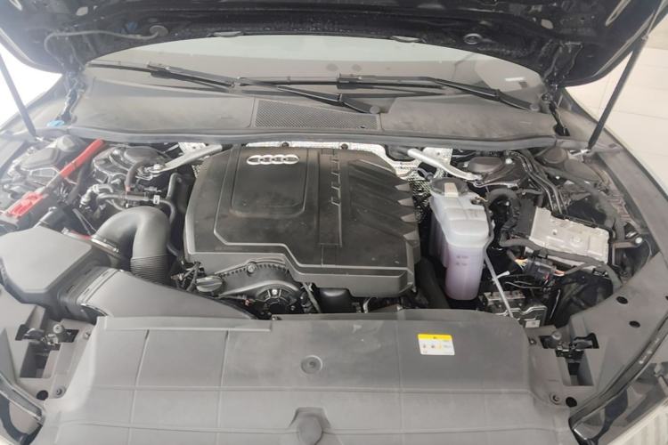 Used Audi A7L 2024 45 TFSI quattro Black Warrior Edition Engine Bay