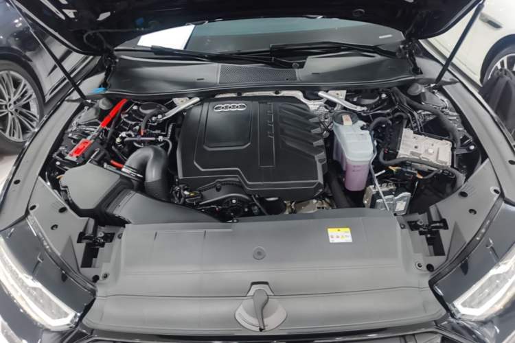 Used Audi A7L 2024 45 TFSI quattro S-line Black Warrior Edition Engine Bay