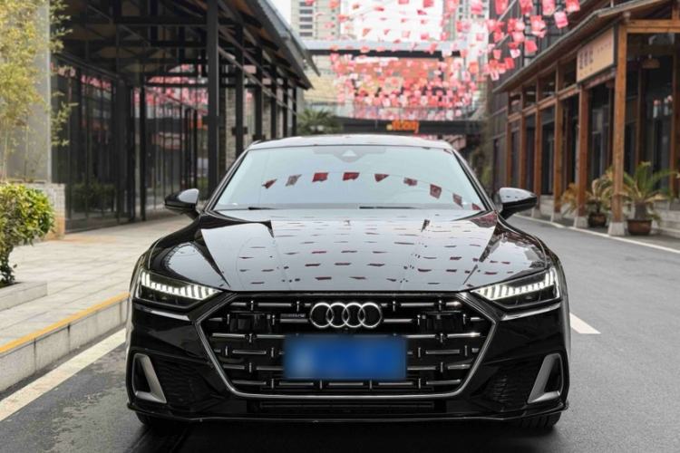 Used Audi A7L 2024 45TFSI S-line Dream-Building Edition Flow Crystal Package Exterior 1