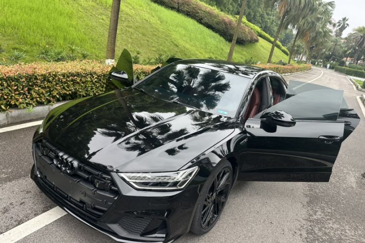 Used Audi A7L 2024 45 TFSI quattro S-line Black Warrior Edition Exterior 1