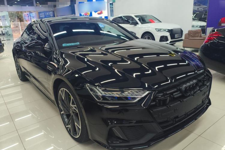 Used Audi A7L 2024 45 TFSI quattro S-line Black Warrior Edition Exterior 1