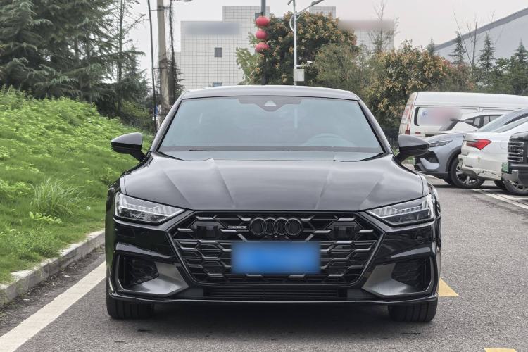 Used Audi A7L 2024 45 TFSI quattro S-line Black Warrior Edition Exterior 1