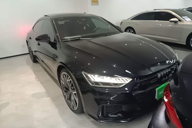 Used Audi A7L 2024 45 TFSI quattro S-line Black Warrior Edition Exterior 1