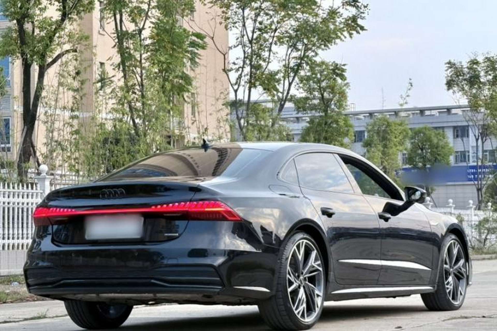 Used Audi A7L 2024 45 TFSI quattro Black Warrior Edition Exterior 10