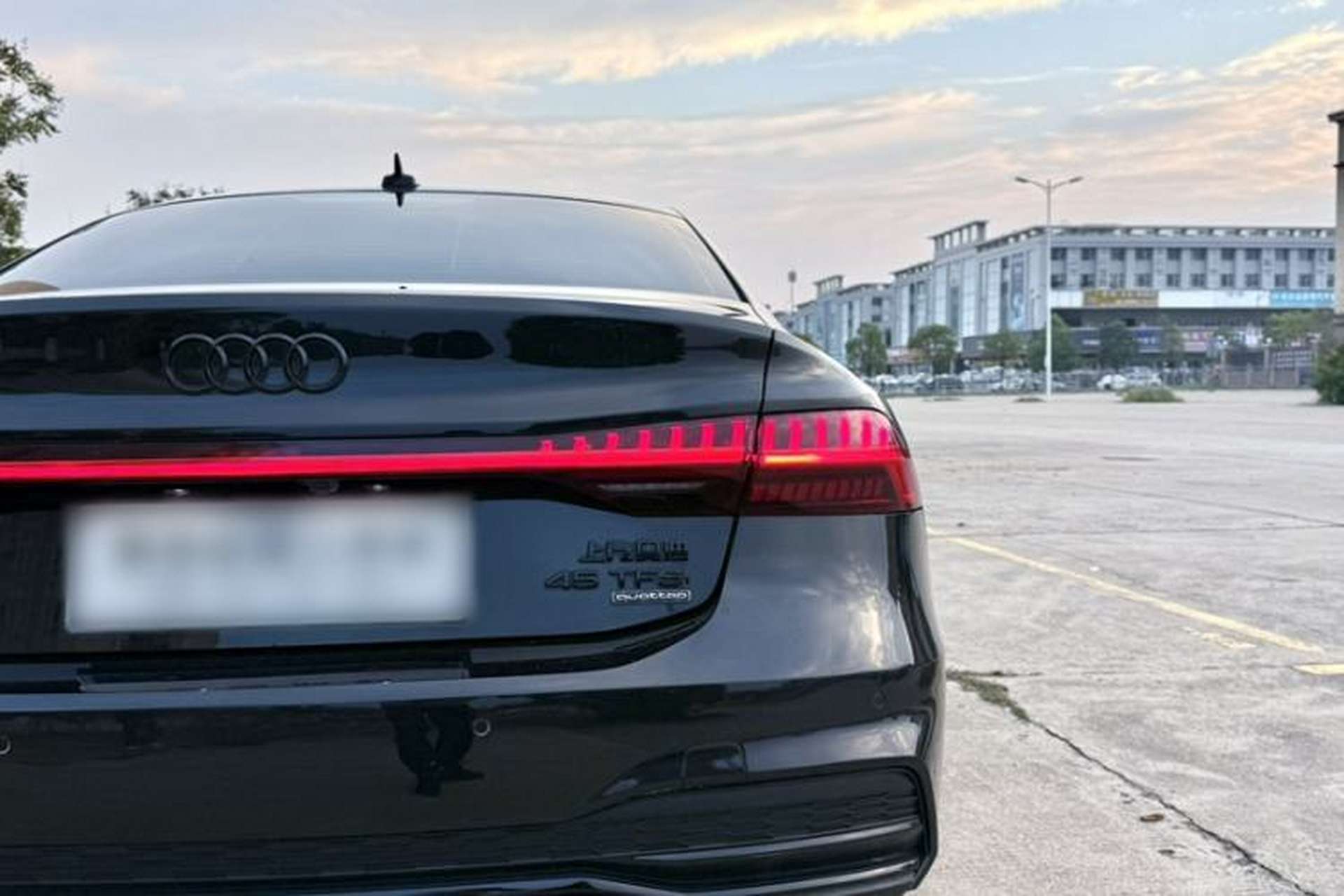 Used Audi A7L 2024 45 TFSI quattro Black Warrior Edition Exterior 13