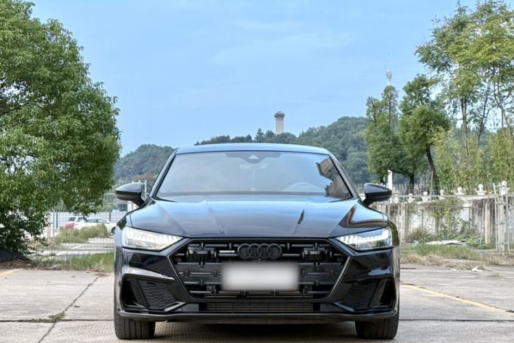 Used Audi A7L 2024 45 TFSI quattro Black Warrior Edition Exterior 2