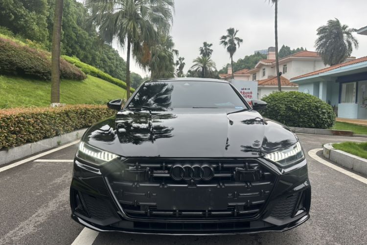 Used Audi A7L 2024 45 TFSI quattro S-line Black Warrior Edition Exterior 2