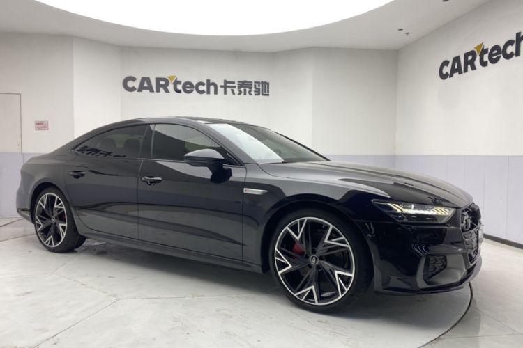 Used Audi A7L 2024 45 TFSI quattro Black Warrior Edition Exterior 2