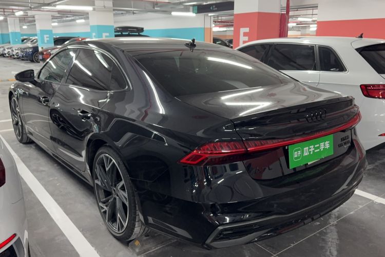 Used Audi A7L 2024 55 TFSI quattro Black Warrior Edition Exterior 2