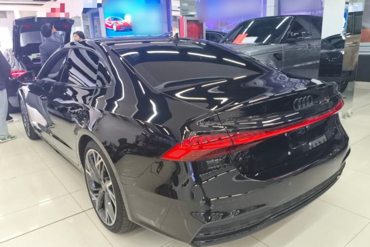 Used Audi A7L 2024 45 TFSI quattro S-line Black Warrior Edition Exterior 2