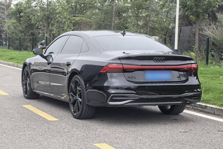 Used Audi A7L 2024 45 TFSI quattro S-line Black Warrior Edition Exterior 2