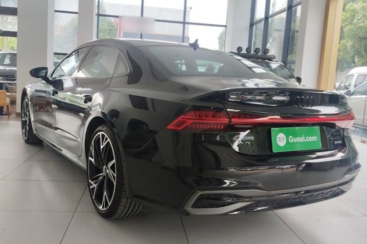 Used Audi A7L 2024 45 TFSI quattro Black Warrior Edition Exterior 2