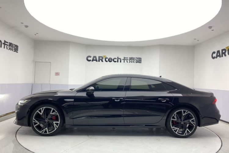 Used Audi A7L 2024 45 TFSI quattro Black Warrior Edition Exterior 3