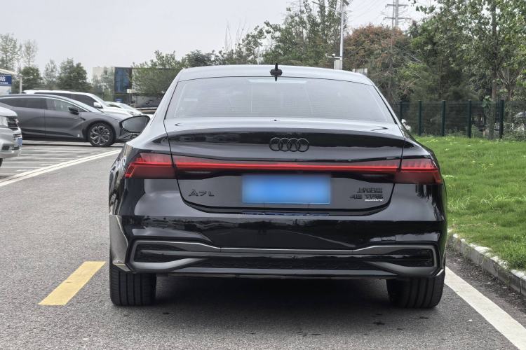 Used Audi A7L 2024 45 TFSI quattro S-line Black Warrior Edition Exterior 3