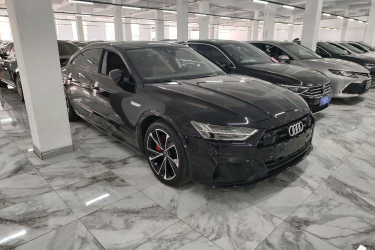 Used Audi A7L 2024 45TFSI S-line Dream-Building Edition Flow Crystal Package Exterior 3