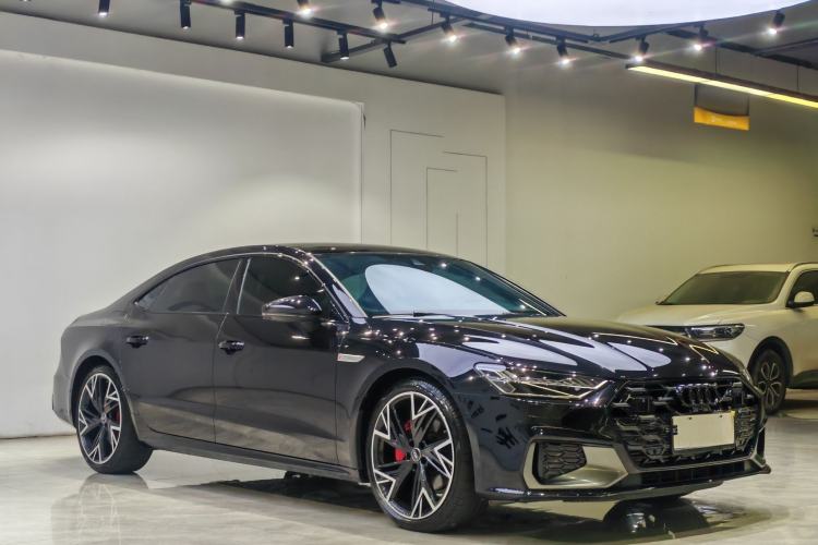 Used Audi A7L 2024 45 TFSI quattro Black Warrior Edition Exterior 3