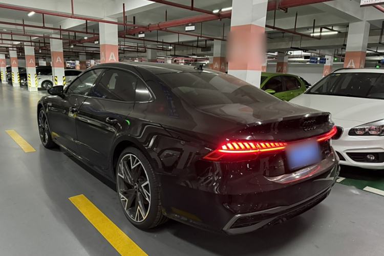 Used Audi A7L 2024 45 TFSI quattro Black Warrior Edition Exterior 3