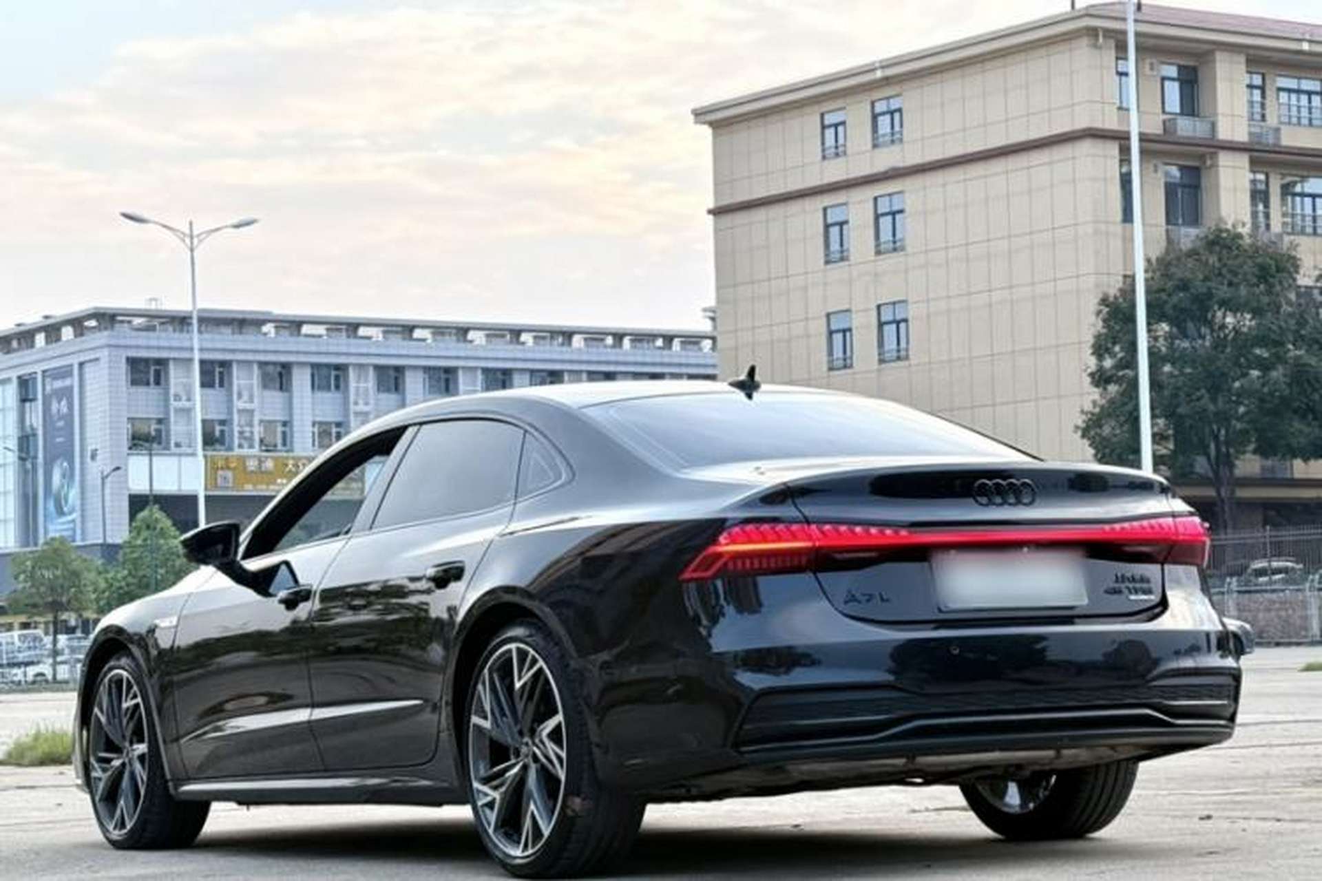 Used Audi A7L 2024 45 TFSI quattro Black Warrior Edition Exterior 4