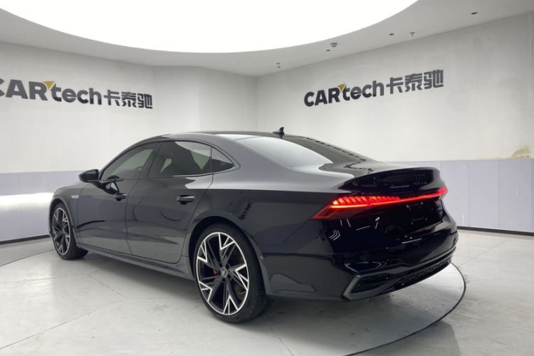 Used Audi A7L 2024 45 TFSI quattro Black Warrior Edition Exterior 4