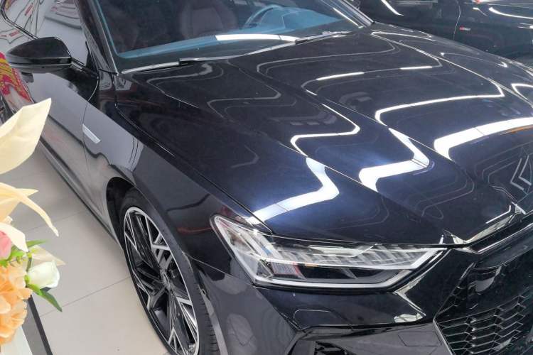 Used Audi A7L 2024 45 TFSI quattro Black Warrior Edition Exterior 4