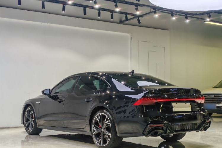 Used Audi A7L 2024 45 TFSI quattro Black Warrior Edition Exterior 4