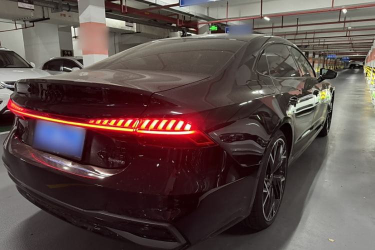 Used Audi A7L 2024 45 TFSI quattro Black Warrior Edition Exterior 4