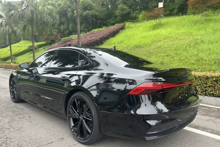 Used Audi A7L 2024 45 TFSI quattro S-line Black Warrior Edition Exterior 5