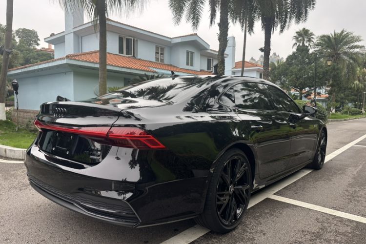 Used Audi A7L 2024 45 TFSI quattro S-line Black Warrior Edition Exterior 7