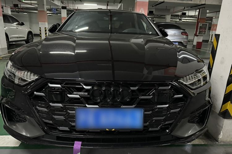 Used Audi A7L 2024 45 TFSI quattro Black Warrior Edition Exterior 9