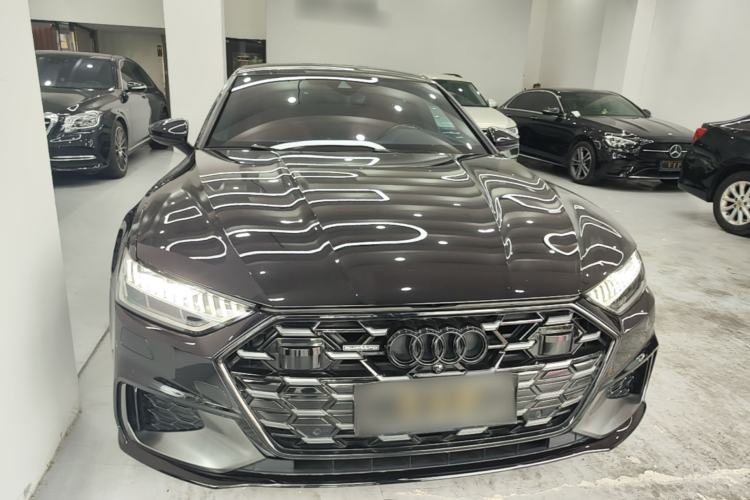 Used Audi A7L 2024 45 TFSI quattro Black Warrior Edition Front