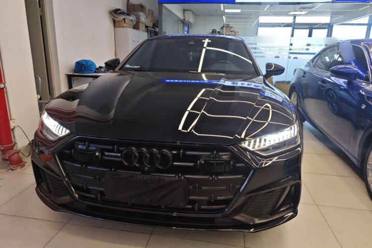 Used Audi A7L 2024 45 TFSI quattro S-line Black Warrior Edition Front