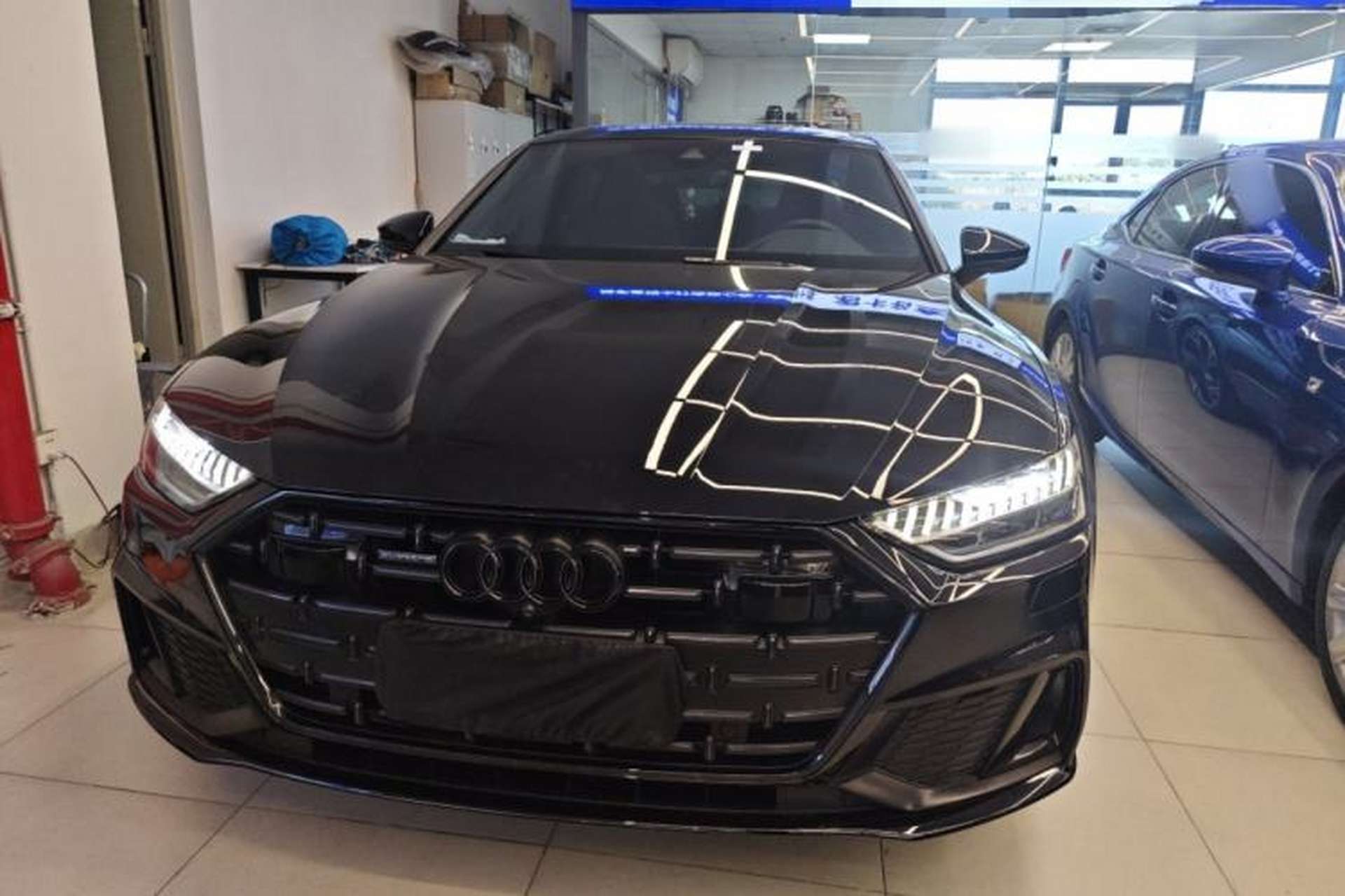 Used Audi A7L 2024 45 TFSI quattro S-line Black Warrior Edition Front