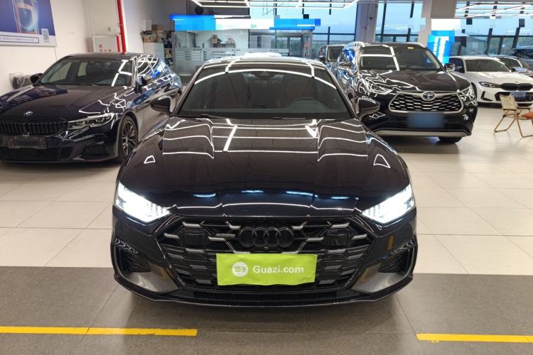 Used Audi A7L 2024 45 TFSI quattro Black Warrior Edition Front