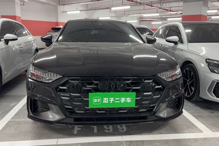 Used Audi A7L 2024 55 TFSI quattro Black Warrior Edition Front