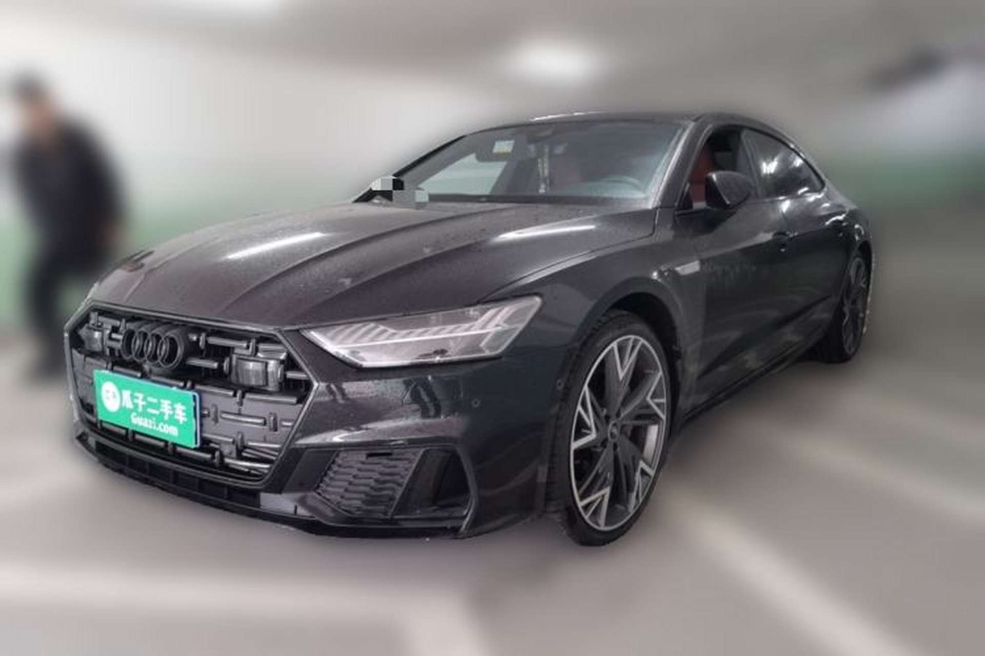 Used Audi A7L 2024 45 TFSI quattro Black Warrior Edition Front Left 45 Deg