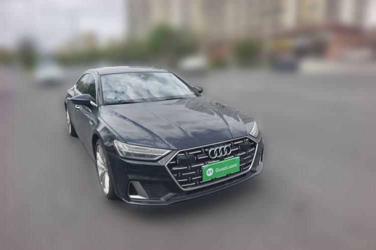 Used Audi A7L 2024 45 TFSI quattro Luxury Edition Front Right 45 Deg